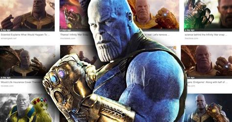 Thanos Snap Is Wiping Out Half of Google .